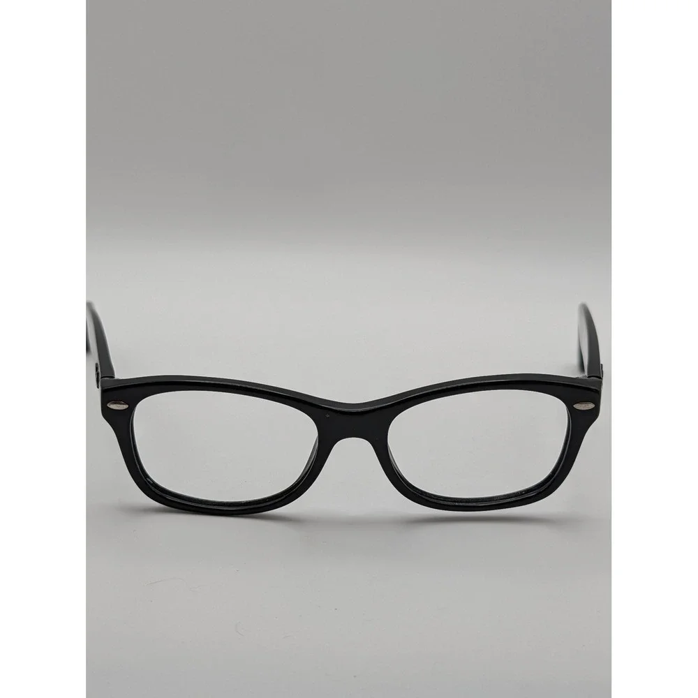 Ray-Ban RB1528 3542 Black Rectangle Eyeglass Frames Only Youth Petite 48-16-130